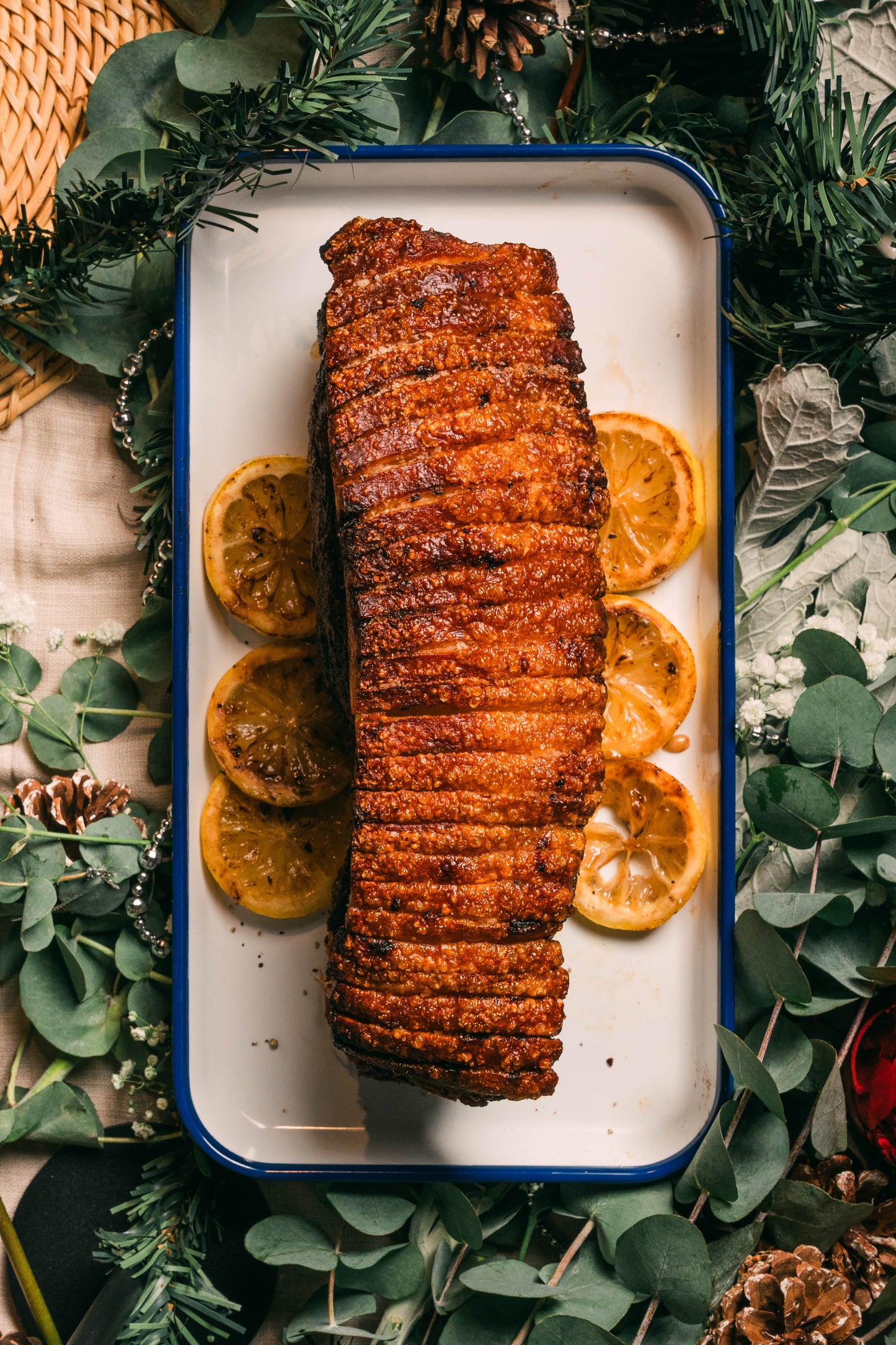 Crackling English Roast Pork
