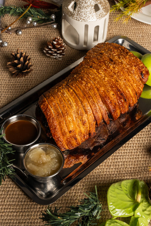 Crackling English Roast Pork