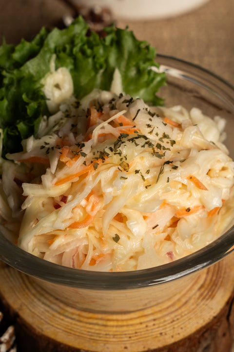 Homemade Tangy Coleslaw