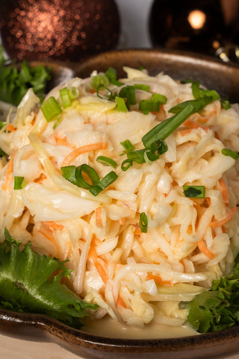 Homemade Tangy Coleslaw