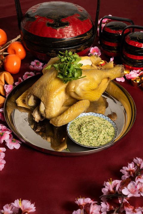 Steamed Kampung Chicken