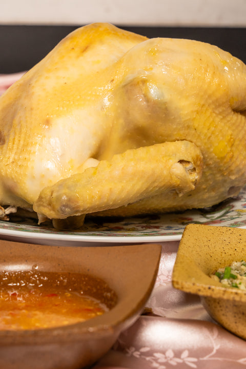 Steamed Kampung Chicken